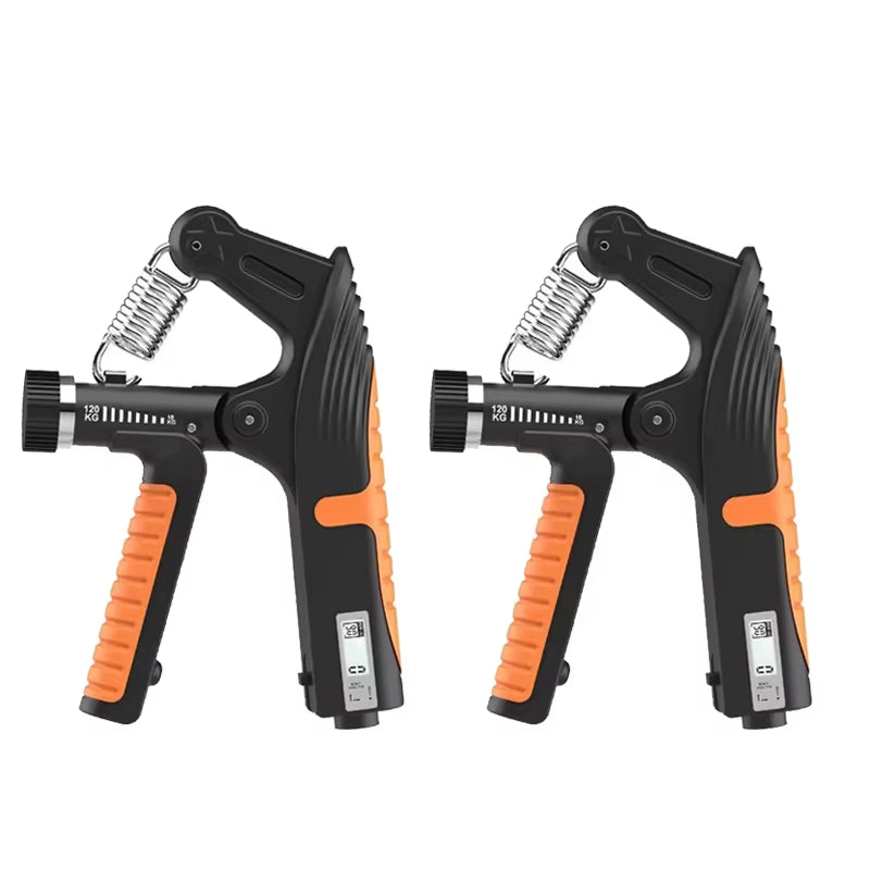 1-2Pcs 10-120Kg Adjustable Heavy Hand Grip Exercise Strengthener Gripper Finger Expander Arm Wrist Forearm Trainers Handgrip